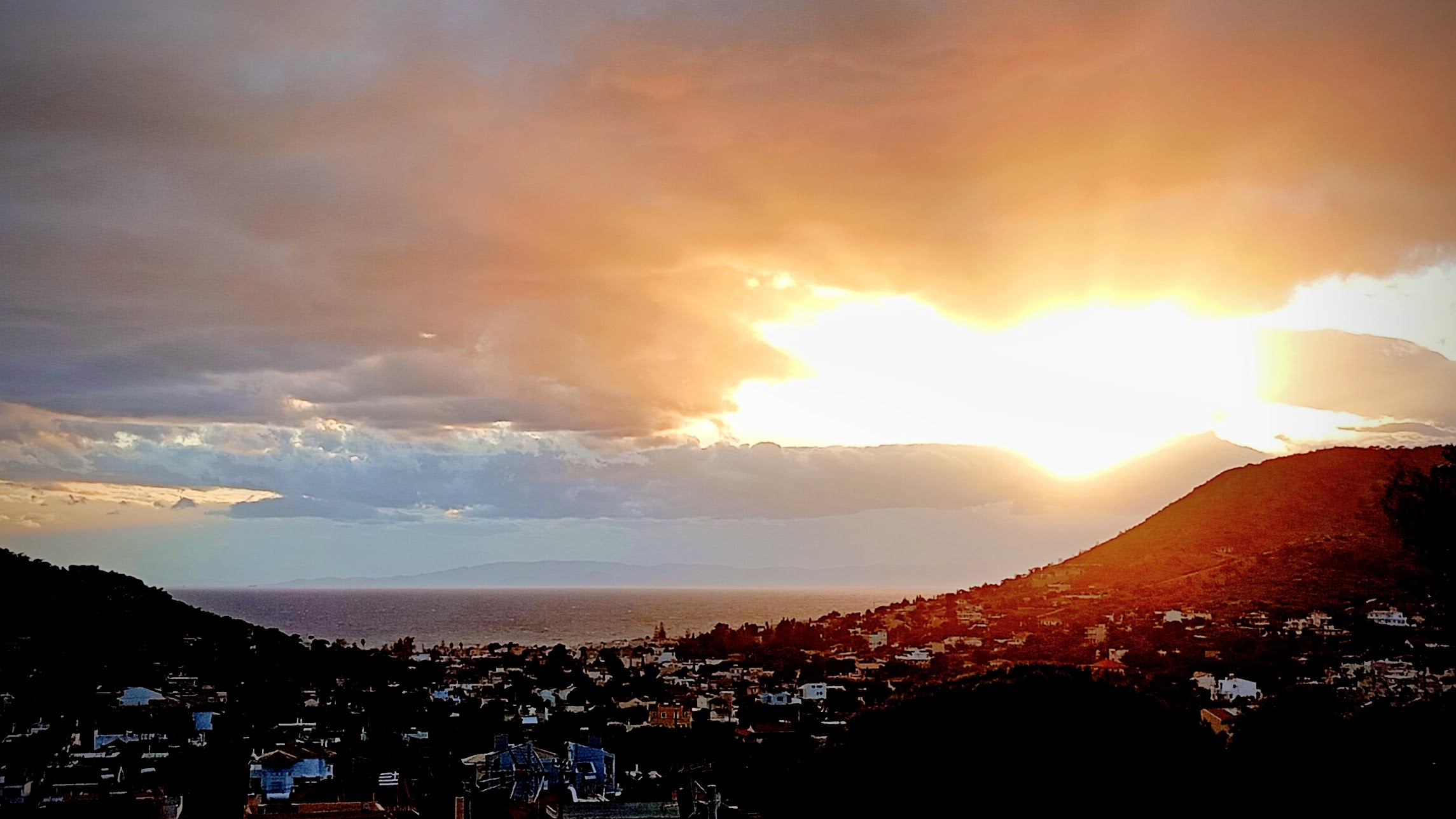 Sonnenuntergang Griechenland
